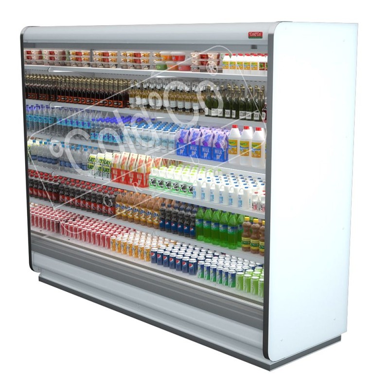 ColdCo Parisa-2500 Remote Open Multideck Cabinet Height -220