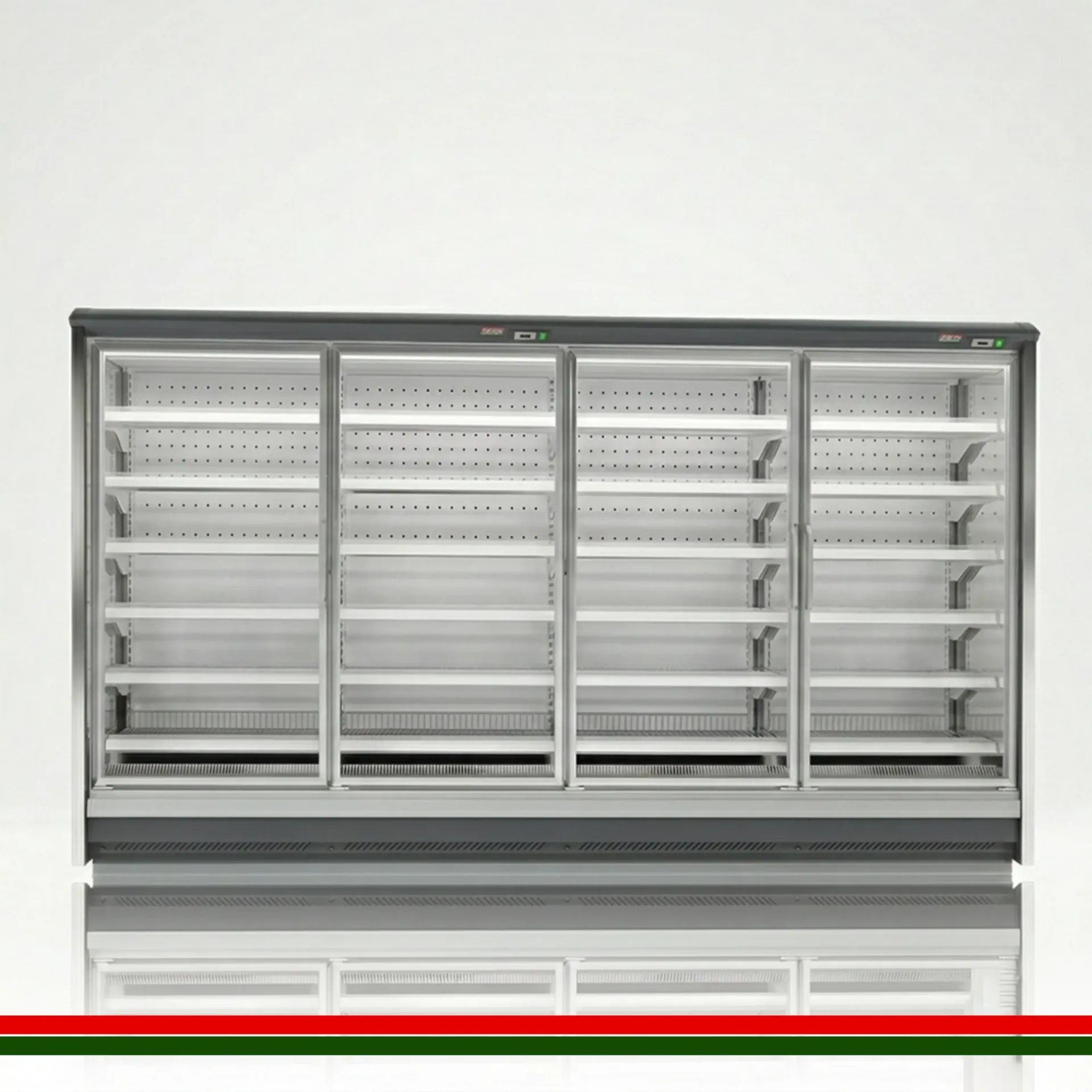 [CCBERFIN4DW] CC Berfin Remote Display Freezer 4 Door White 3224x925x2030