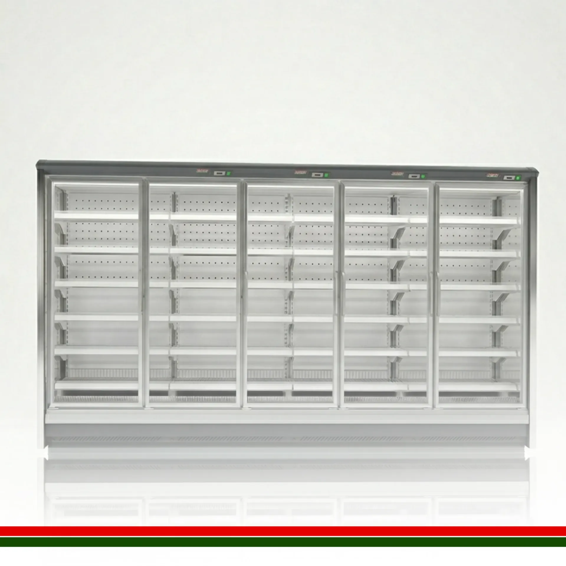 CC Berfin Remote Display Freezer 5 Door White 4005x925x2030