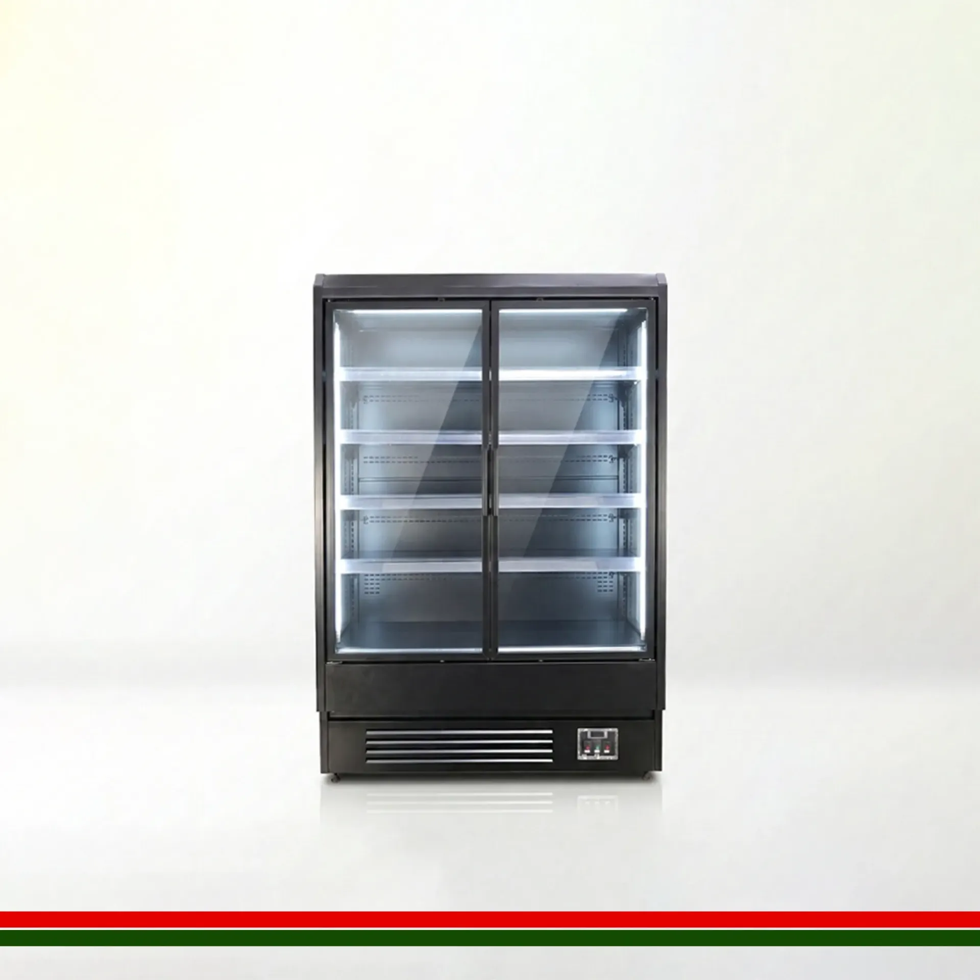 [CCOLODGHD100X70] ColdCo Colombo Double Glass Hinge Door 100X70