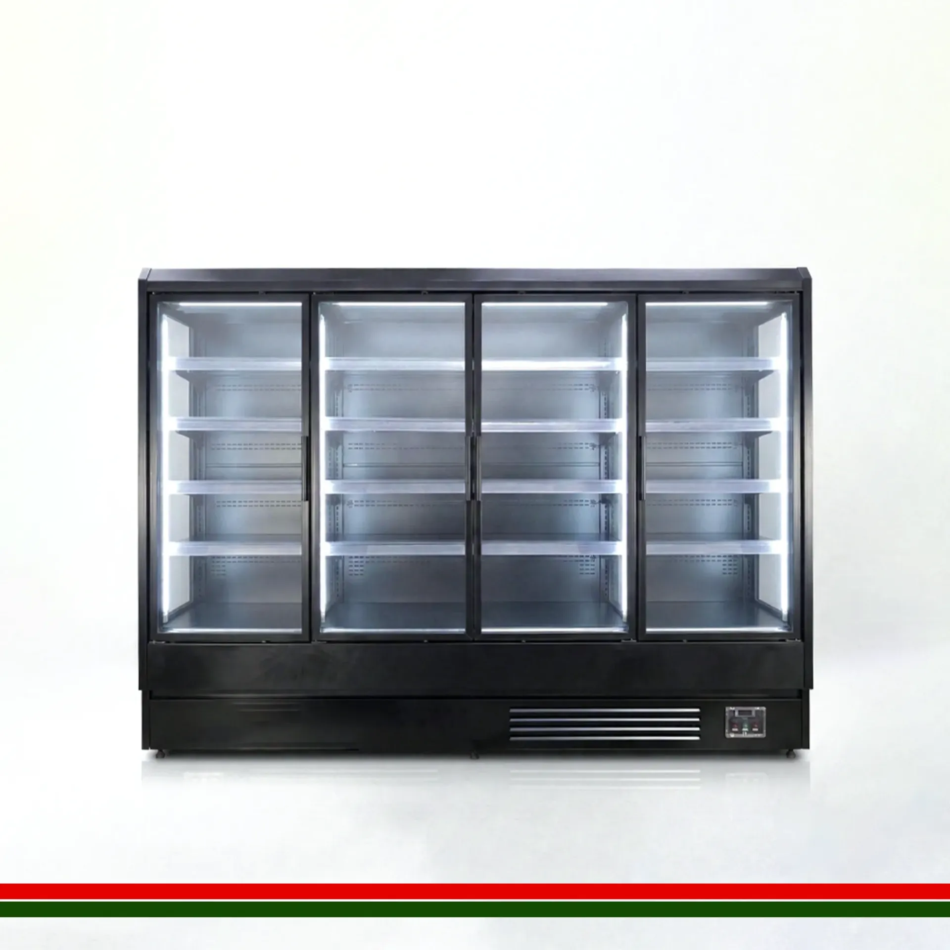 [CCOLODGHD152X70] ColdCo Colombo Double Glass Hinge Door 152X70