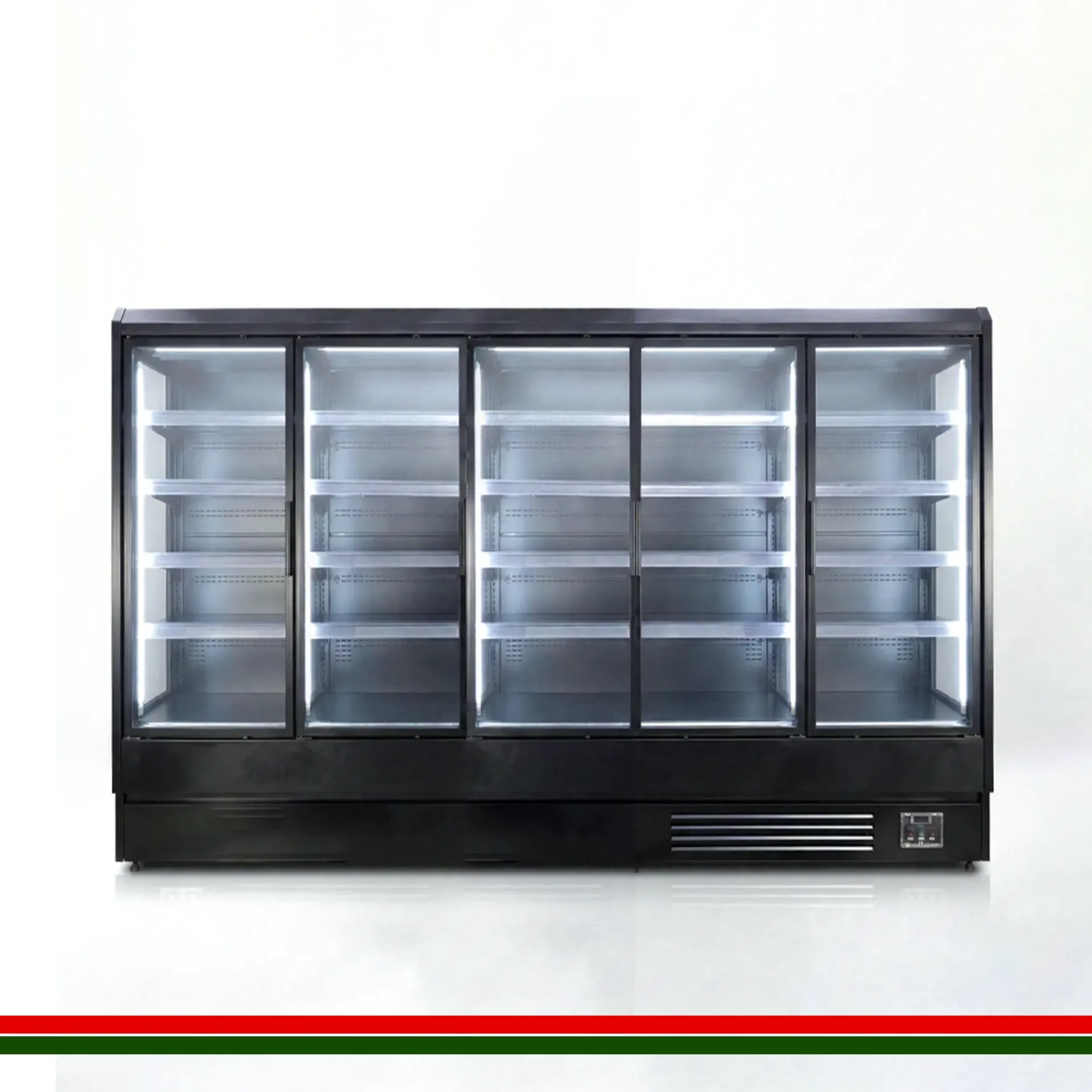 [CCOLODGHD194X70] ColdCo Colombo Double Glass Hinge Door 194X70