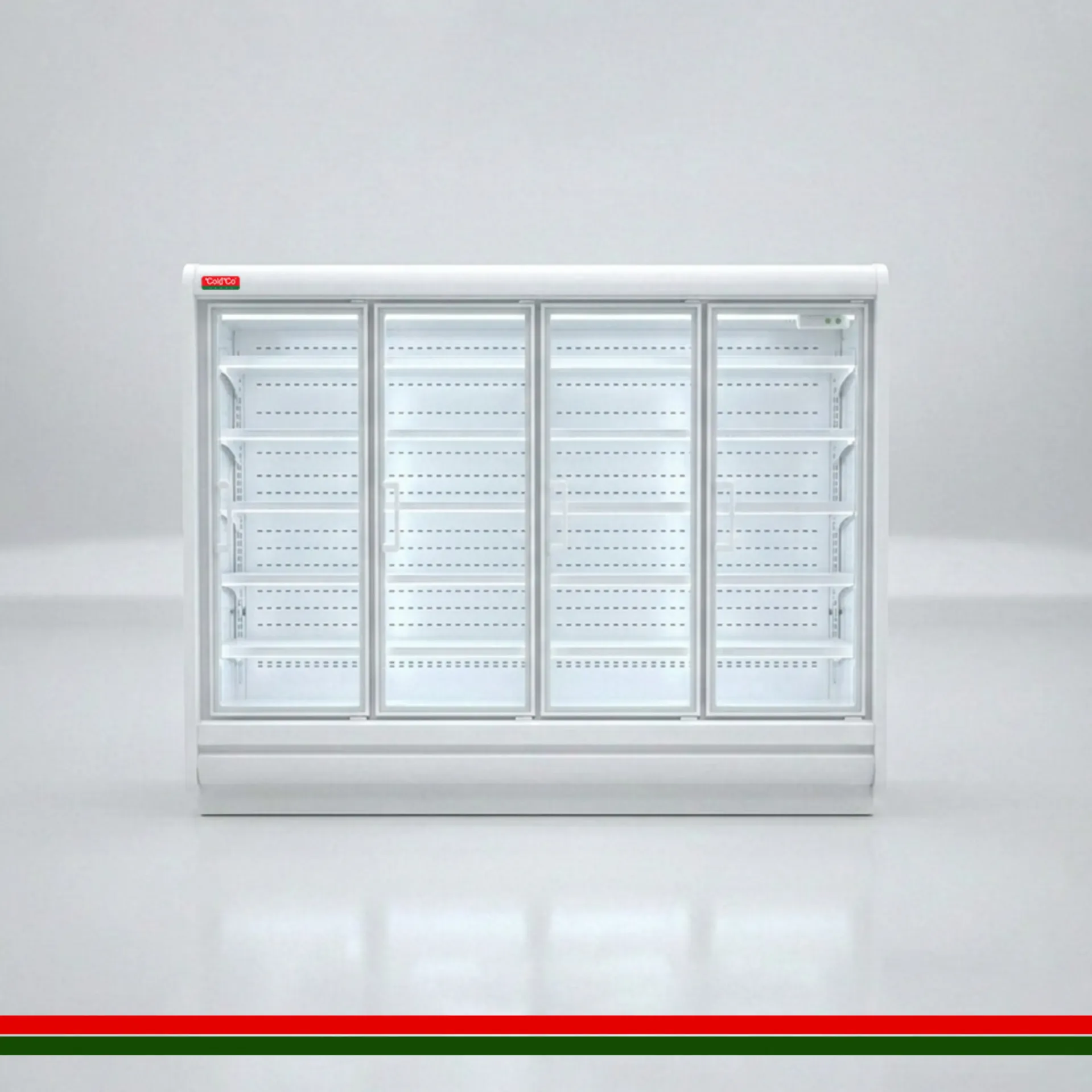 ColdCo Parisa 70 Hinged Door Cabinet 1250W white 2050H