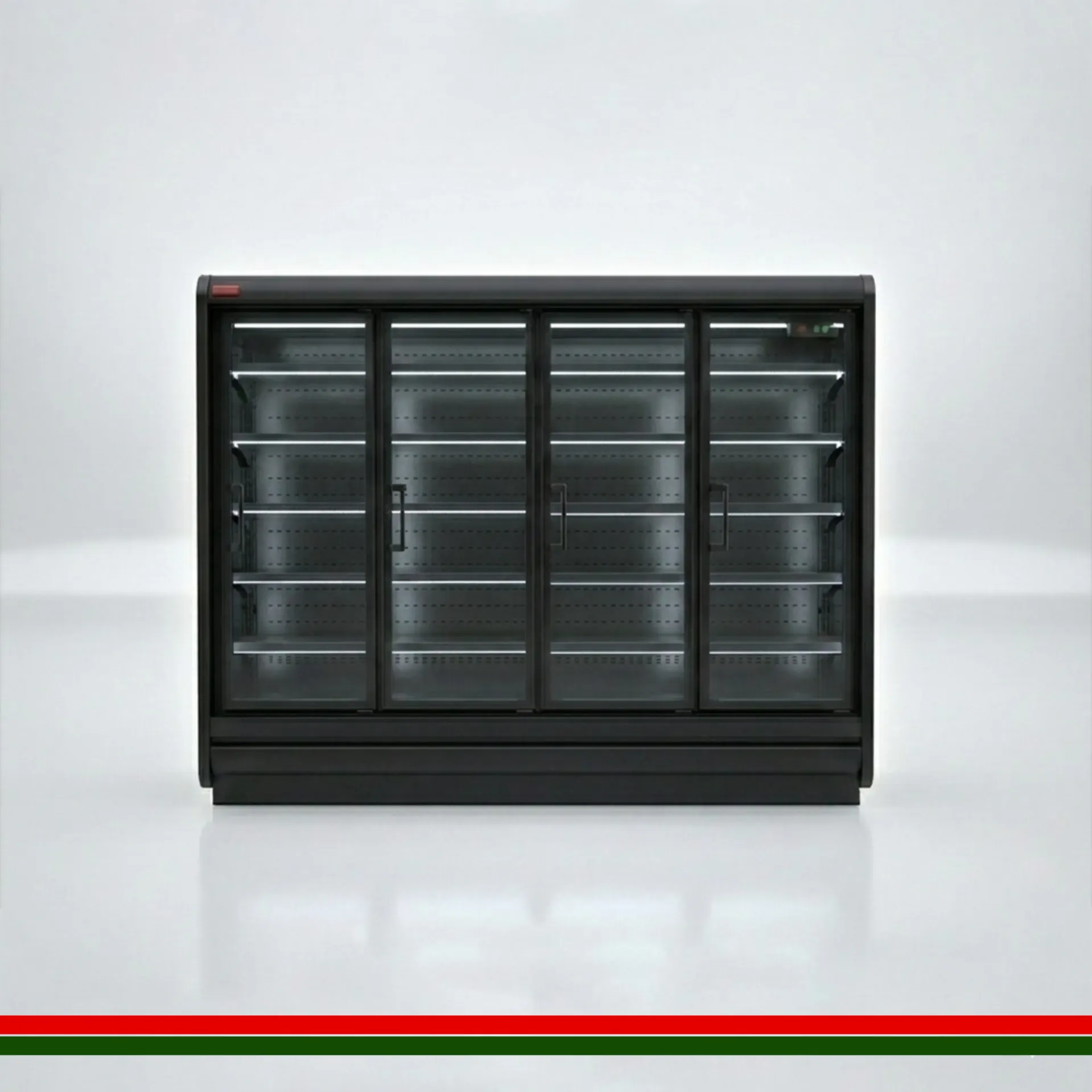 ColdCo Parisa 70 Hinged Door Cabinet 2812W Black 2050H