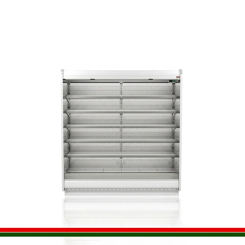 ColdCo Parisa 70 Open Multi Deck Cabinet 1250W white 2050H