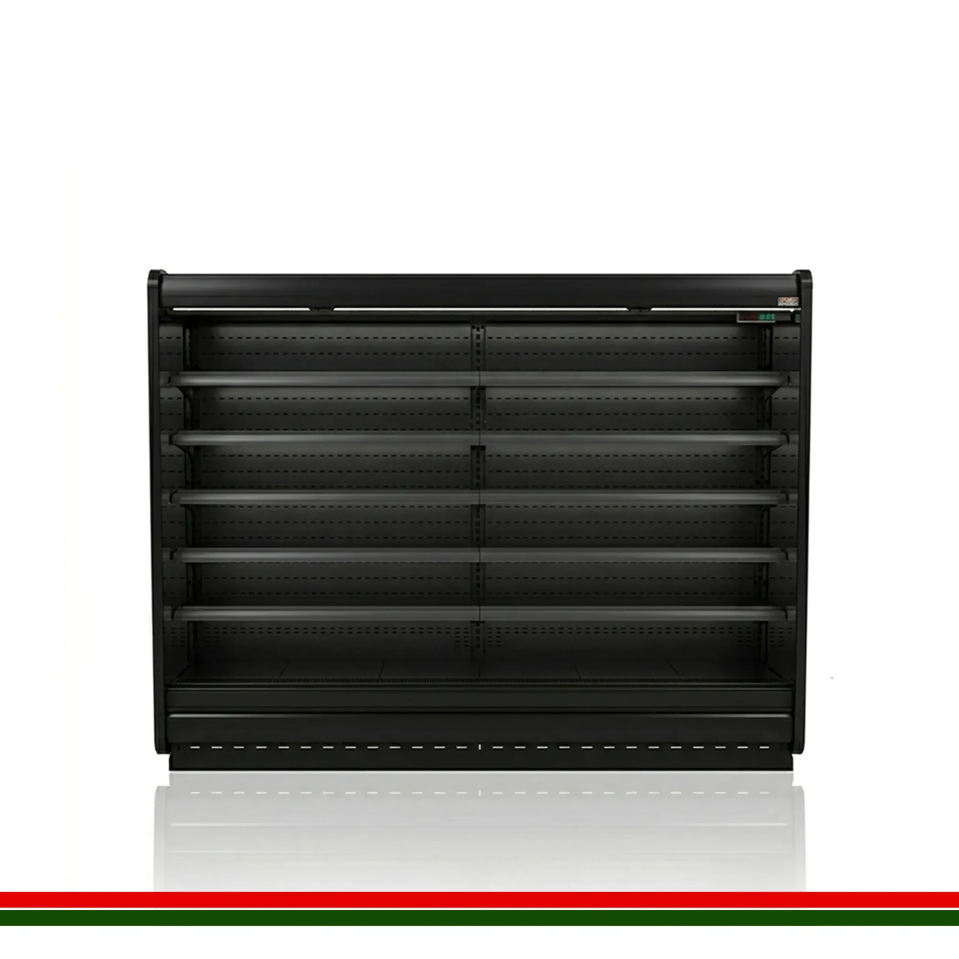 ColdCo Parisa 70 Open Multi Deck Cabinet 2500W Black 2050H