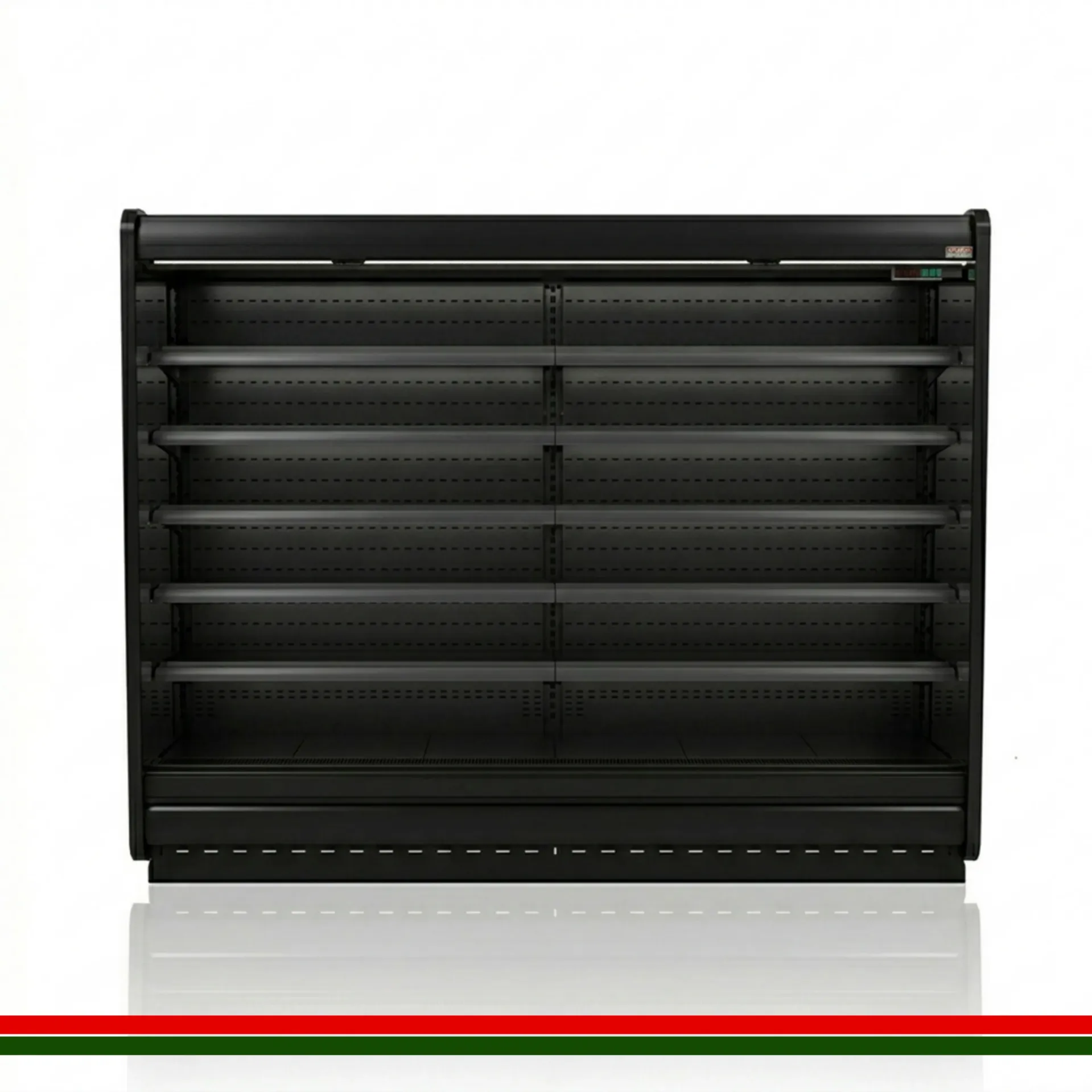 ColdCo Parisa 70 Open Deck Cabinet 3125W Black 2050H