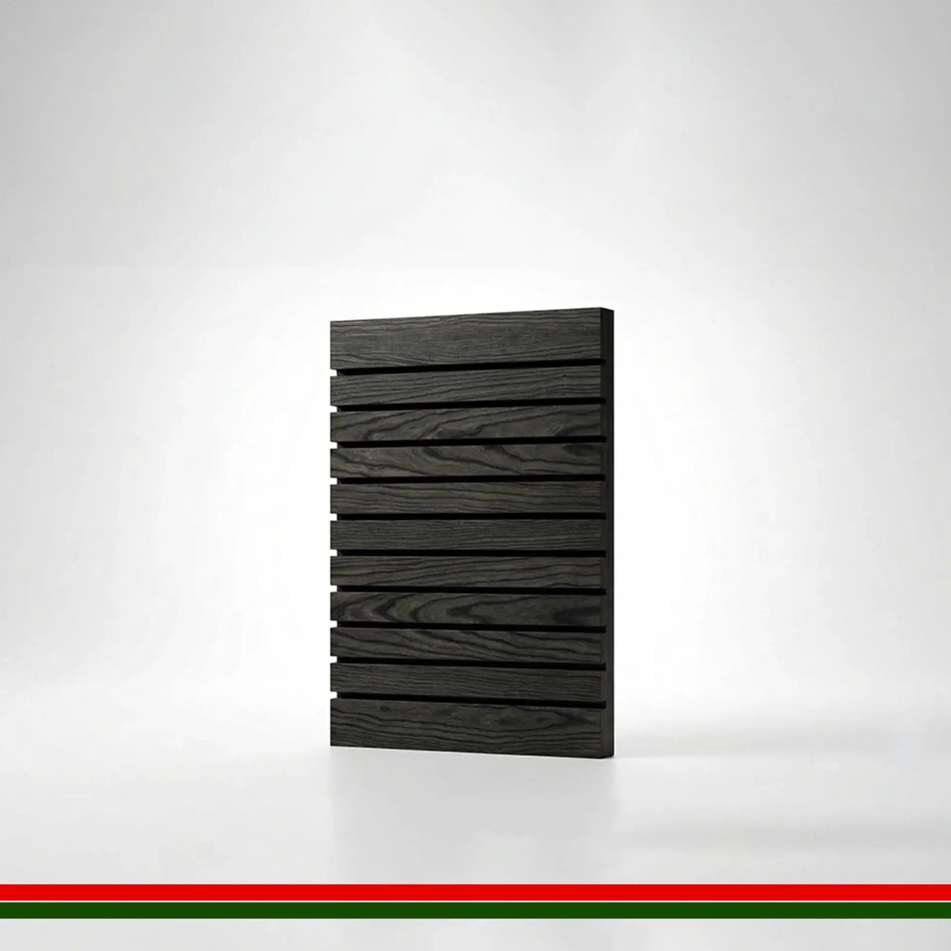 [MDFSBDA] MDF Slat Board 1200x2400 Dark Ash