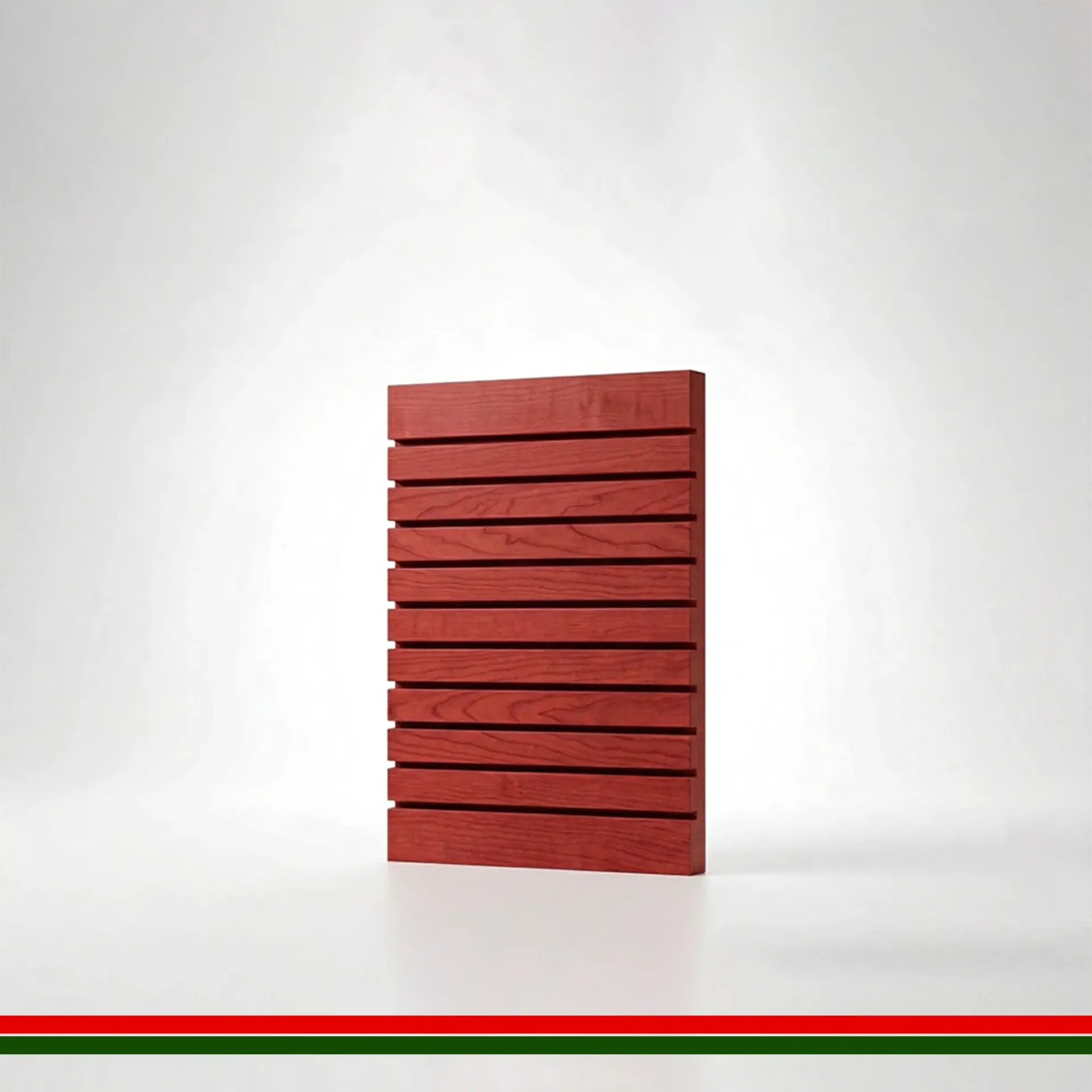 [MDFSBRED] MDF Slat Board 1200x2400 Red