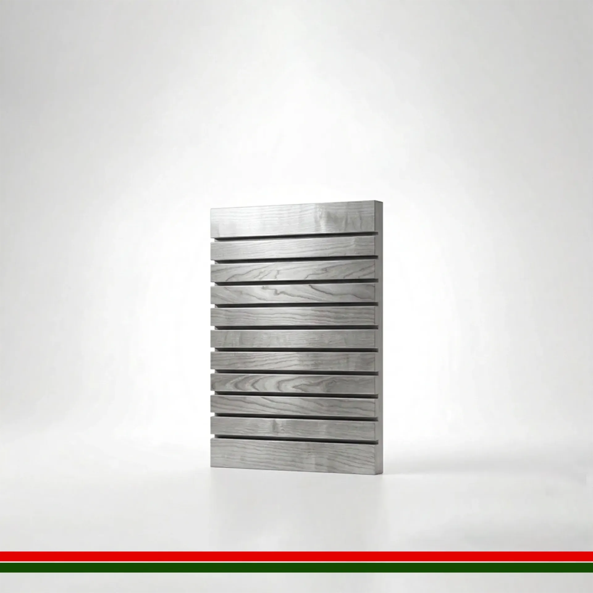 [MDFSBSIL] MDF Slat Board 1200x2400 Silver