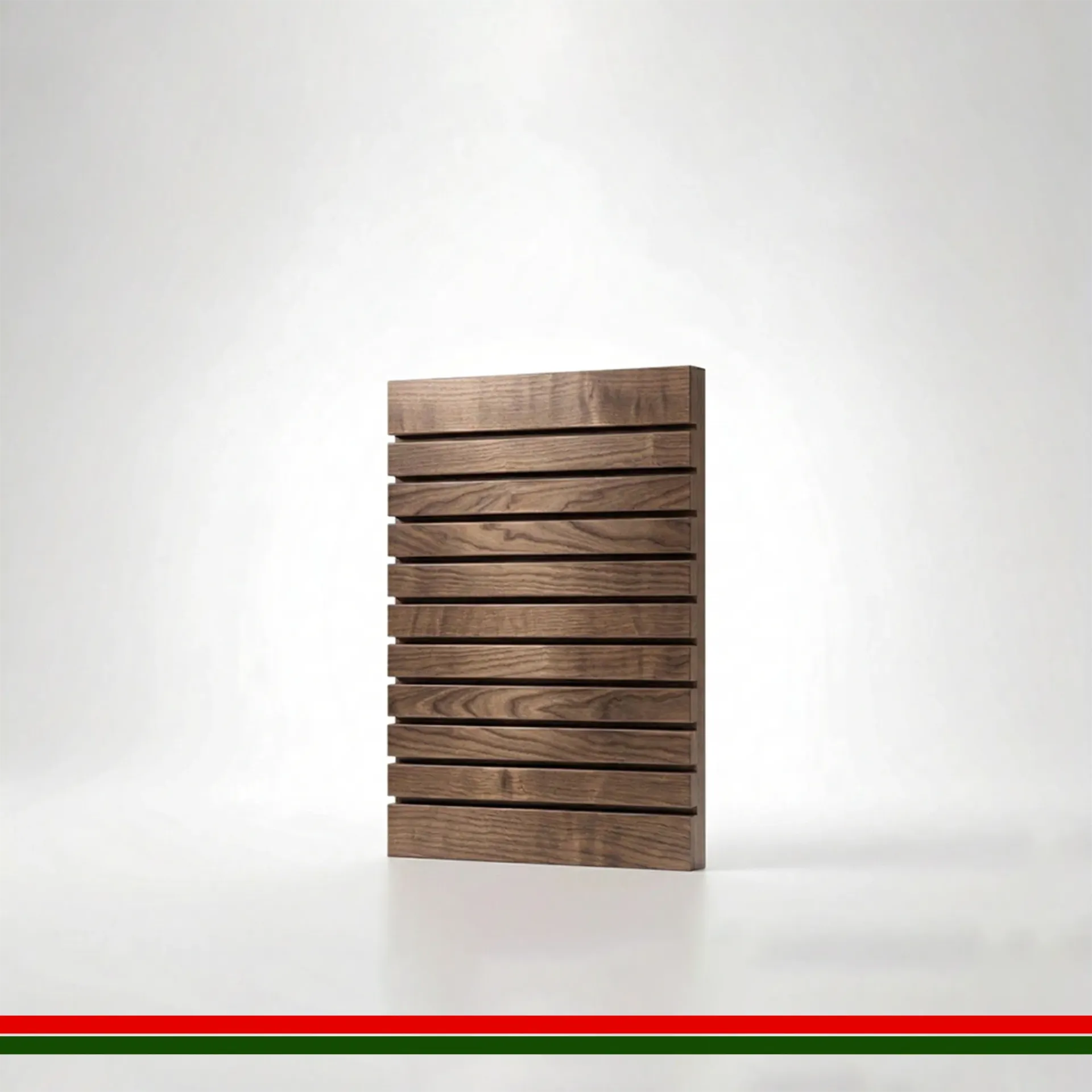 [MDFSBWAL] MDF Slat Board 1200x2400 Walnut