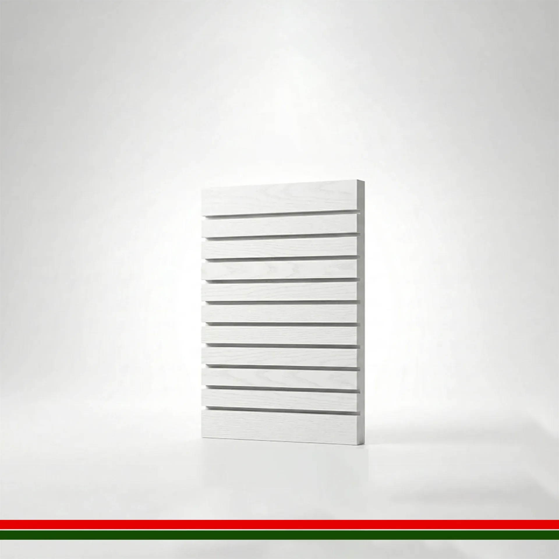 [MDFSBWHITE] MDF Slat Board 1200x2400 White