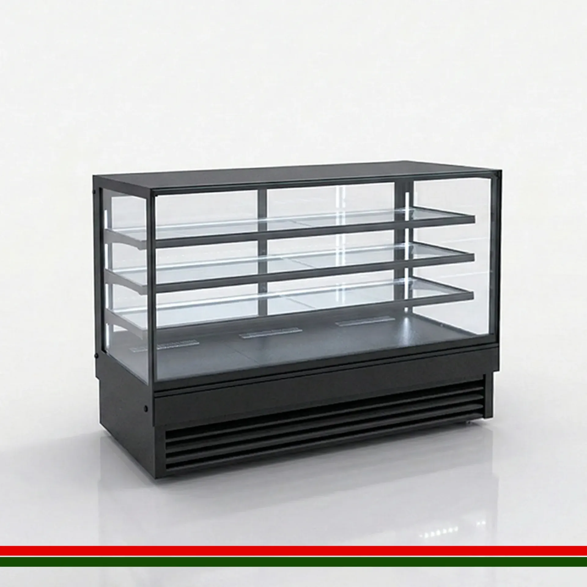 [CCJAFFNA1800B] CC Jaffna Plug in Cake Display Fridge 1800 Black Cold