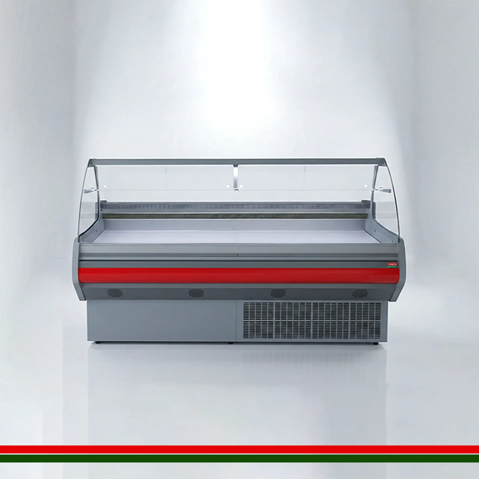 [CCB100ICGSO1875] ColdCo Berivan 100 Integral curved glass Serve Over Counter 1875