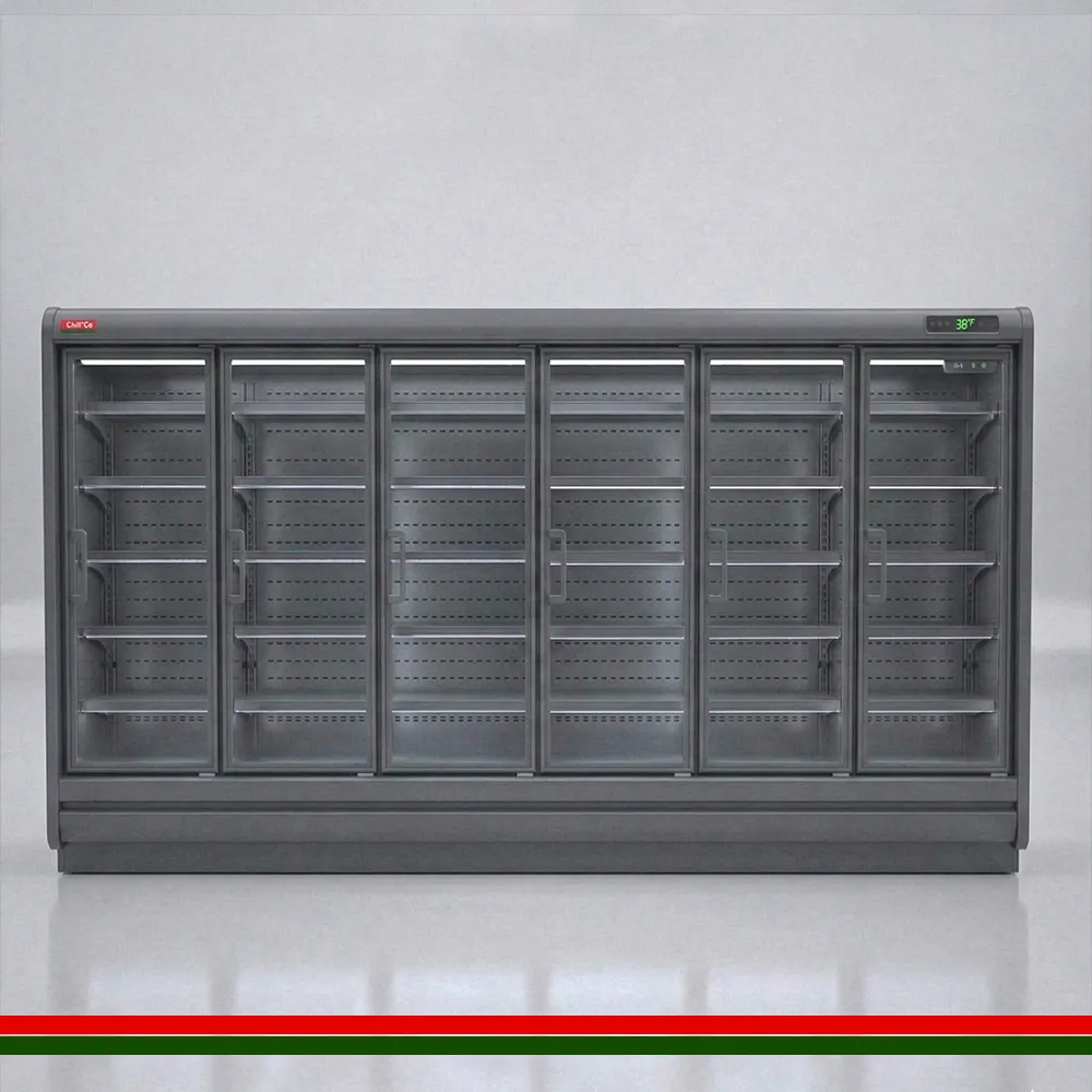 ColdCo Parisa 70 Hinged Door Cabinet 3750W   Graphite Grey 2050H