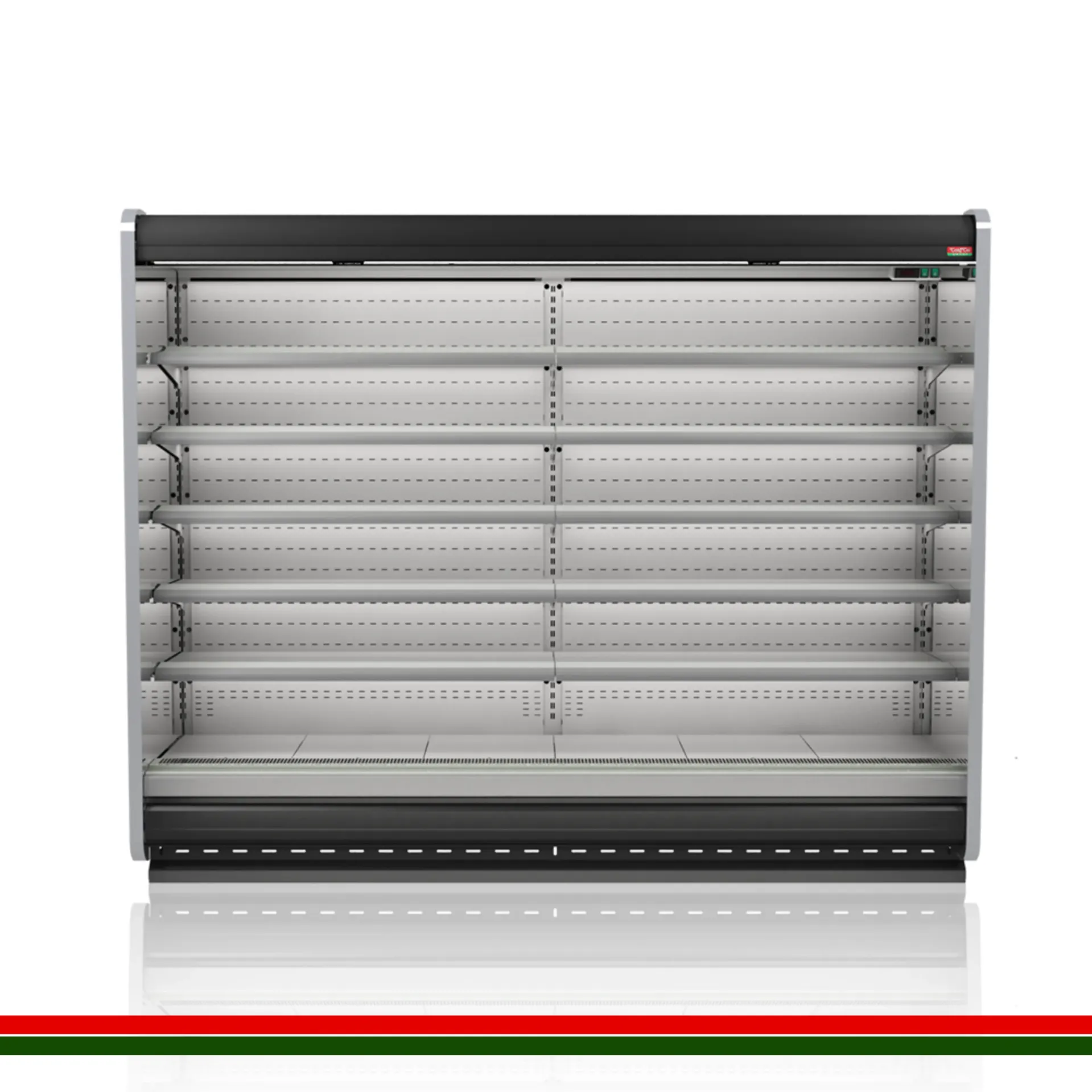 [CCP70O1875GREY] ColdCo Parisa 70 Open Deck Cabinet 1875 Grey 220