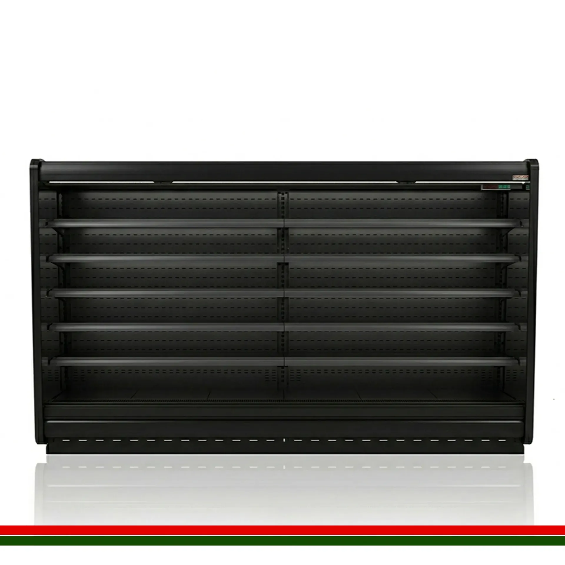 [CCP70O375BLA] ColdCo Parisa 70 Open Multi Deck Cabinet 3750W Black 2050H