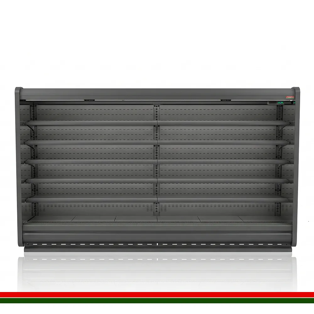 ColdCo Parisa 70 Open Multi Deck Cabinet 3750W Graphite Grey 2050H