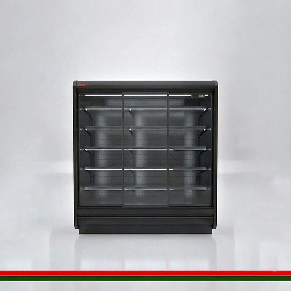 ColdCo Parisa 70 Sliding Door Cabinet 1875 Black 220