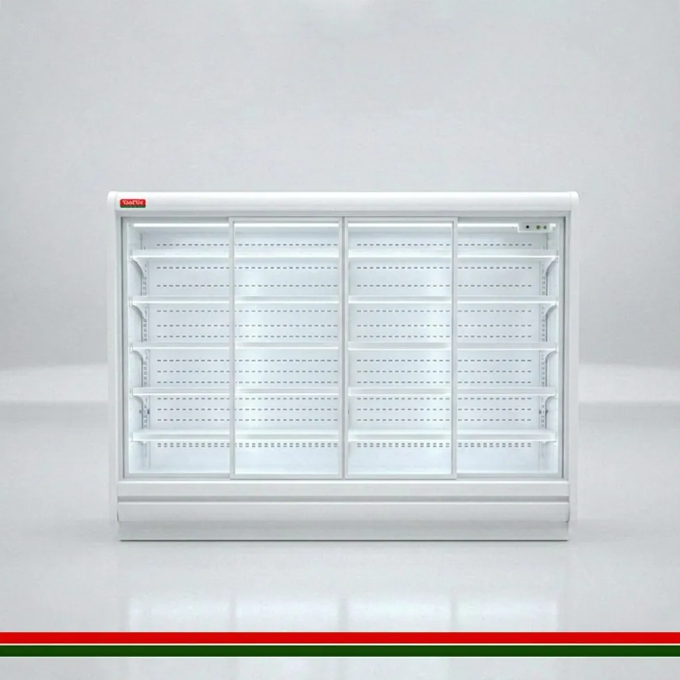 ColdCo Parisa 70 Sliding Door Cabinet 2812 White 2050H