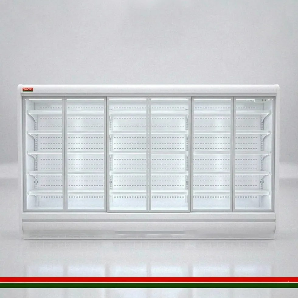 [CCP70SD375220WHI] ColdCo Parisa 70 Sliding Door Cabinet 3750 White 220