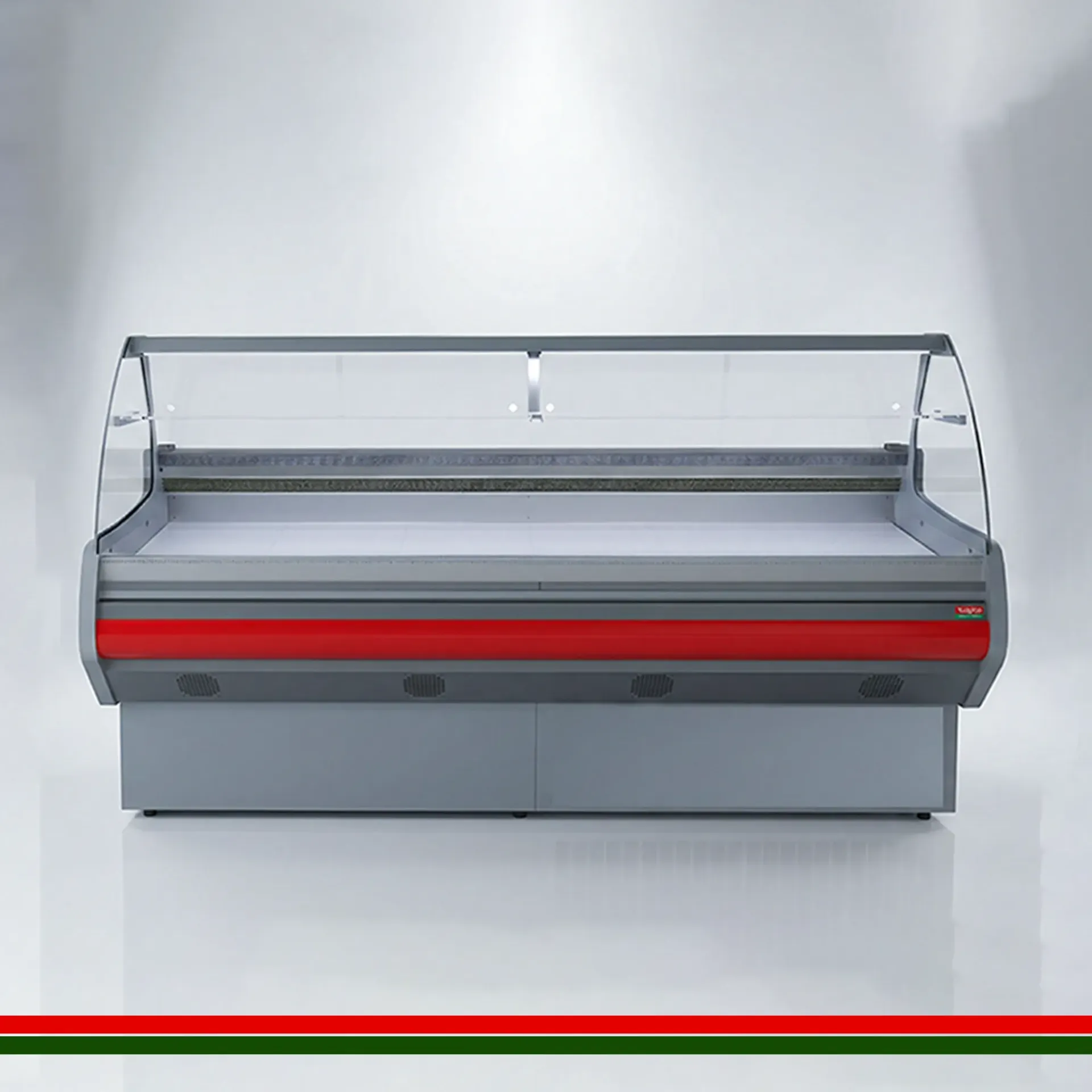 Coldco Berivan Remote Serve Over Curved glass Counter 3125mm