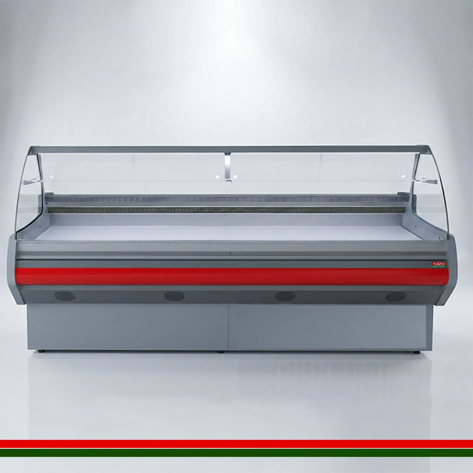 [CCBERIVANI3750] Coldco Berivan Remote curved glass Serve Over Counter 3750