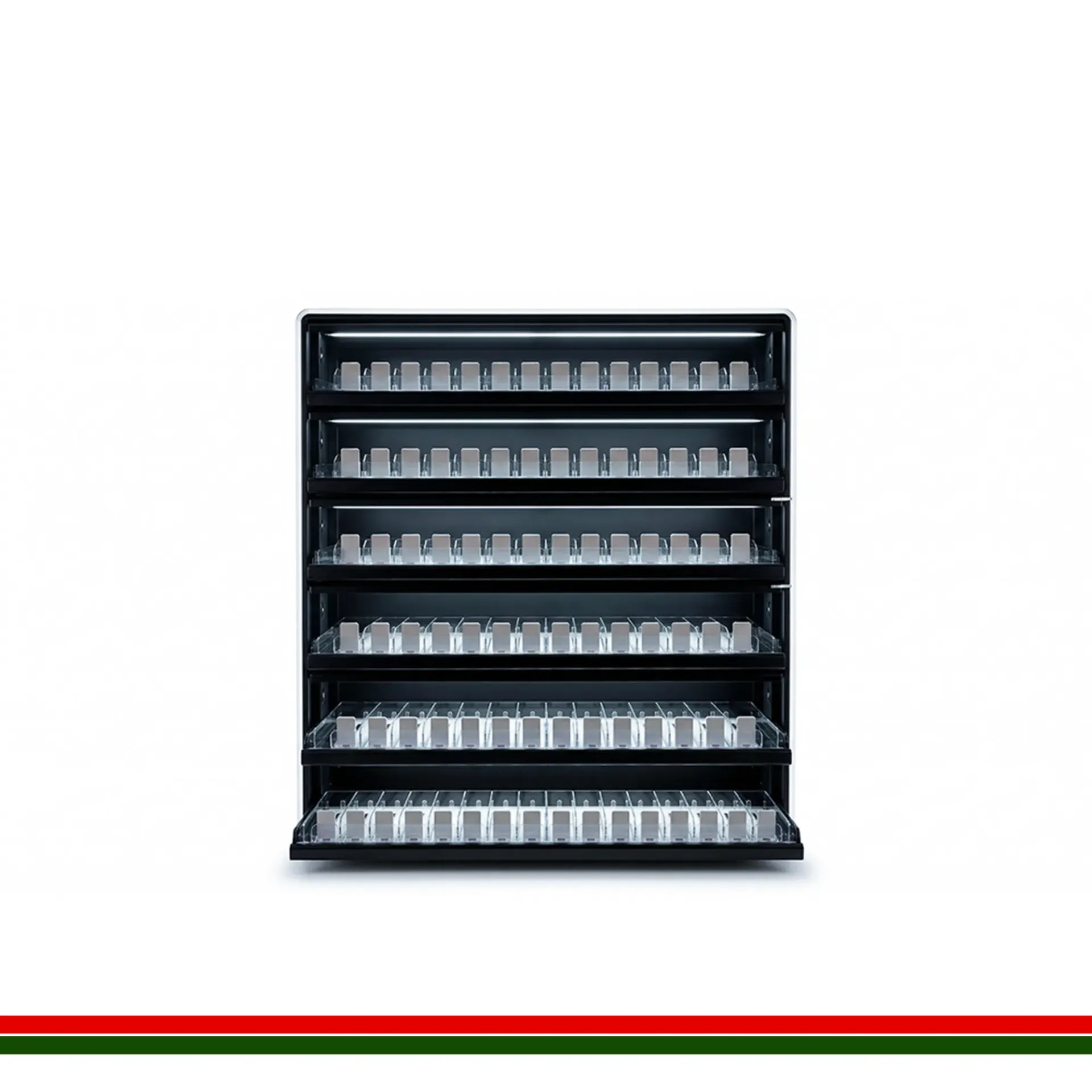 [TDC800] Tobacco Display Cabinet 6 Flaps 800mm with LED light